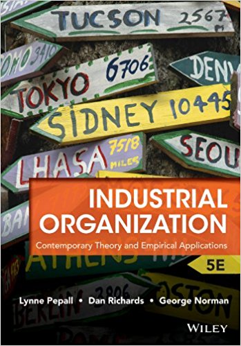 solution manual for Industrial Organization: Contemporary Theory and Empirical Applications 5th Edition by Pepall