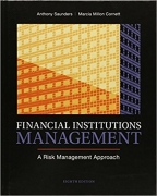 solution manual for Financial Institutions Management: A Risk Management Approach 8th Edition by Anthony Saunders