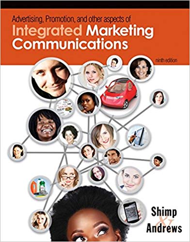 test bank for Advertising Promotion and Other Aspects of Integrated Marketing Communications, 9th Edition by Terence A. Shimp