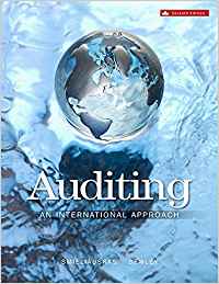 solution manual for Auditing An International Approach 7th Canadian Edition by Bewley