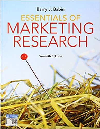 Test bank for Essentials of Marketing Research 7th Edition by Barry J. Babin