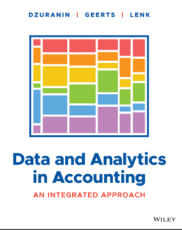 test bank for Data and Analytics in Accounting: An Integrated Approach, 1st Edition By Ann Dzuranin