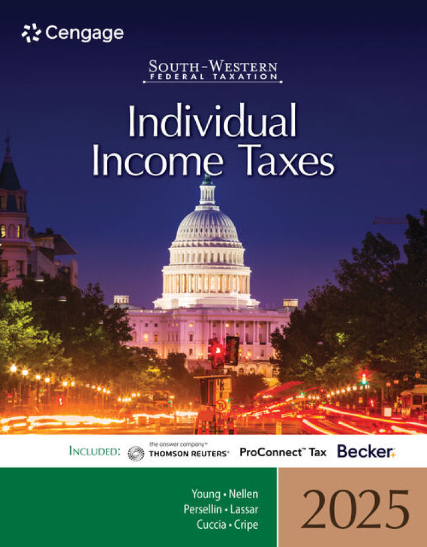 test bank for South-Western Federal Taxation 2025: Individual Income Taxes 48th Edition by James C. Young