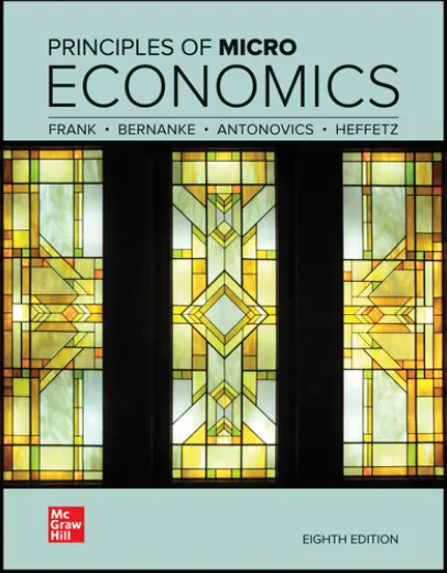 test bank for Principles of Microeconomics 8th Edition By Robert Frank