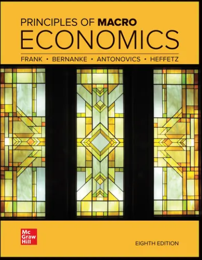 test bank for Principles of Macroeconomics 8th Edition By Robert Frank