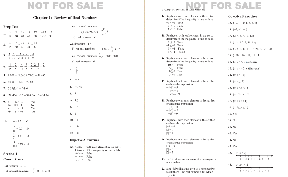 Solution Manual For Introductory and Intermediate Algebra An Applied Approach 9th Edition by Richard N. Aufmann